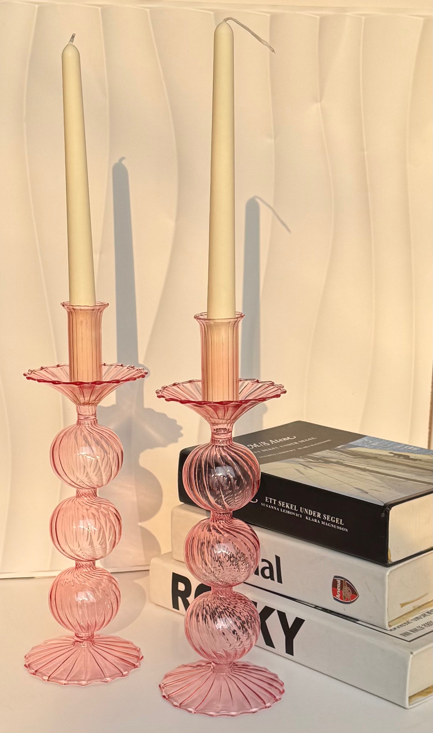 Flamingo Crystal Candle Stand