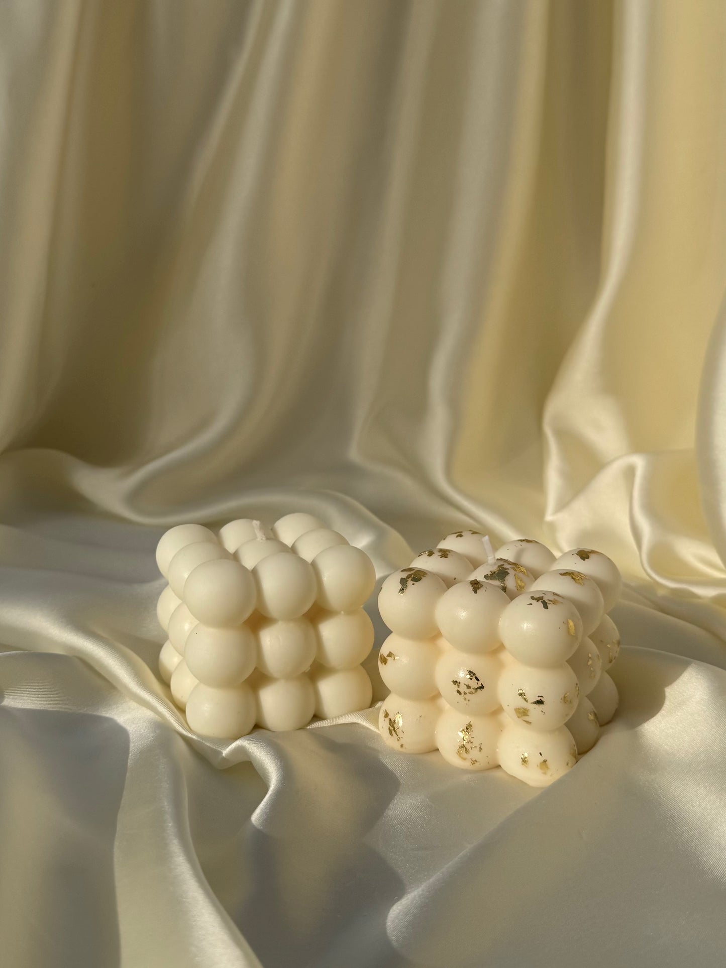 Bubble Candle: Gold Leaf Edition